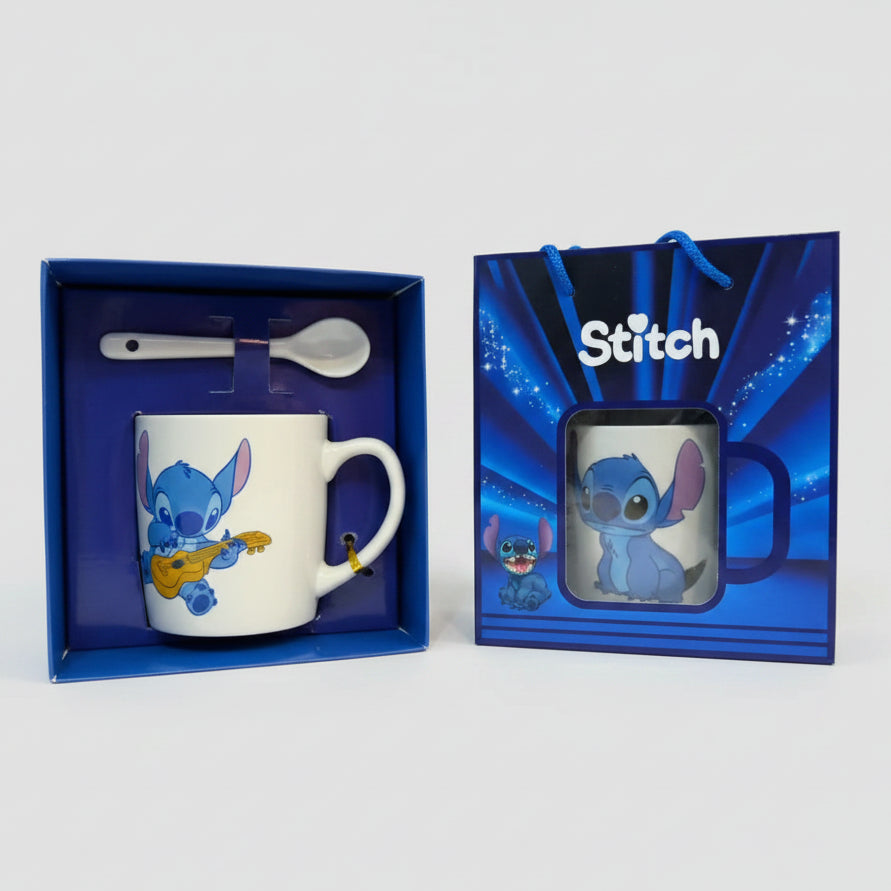 Ensemble Tasse & Cuillère Stitch