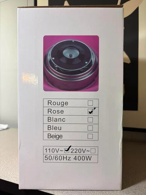 Machine à barbe à papa – Rose