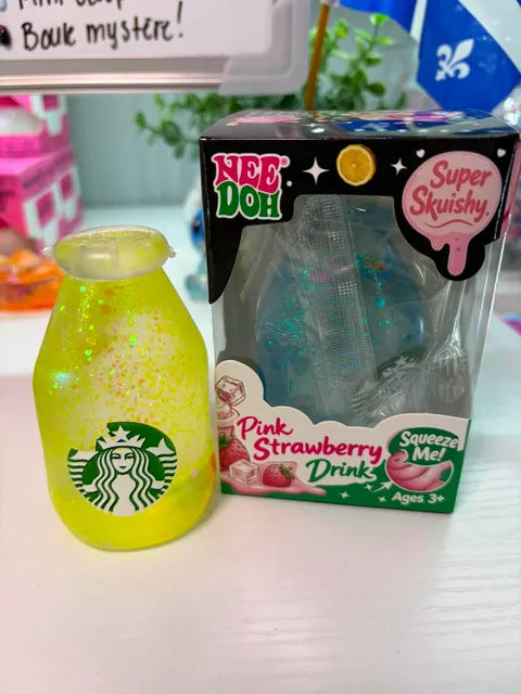 Squishy - Pink Strawberry Drink