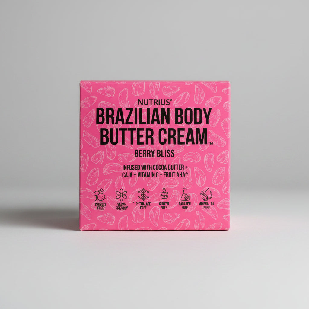 Beurre corporel Brazilian Body Butter Cream de Nutrius