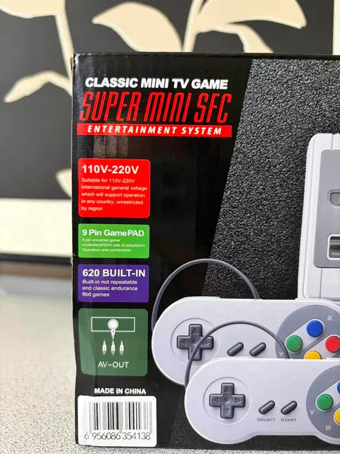 Console rétro Mini SFC – 620 jeux intégrés